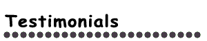 Testimonials